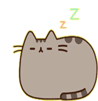 Pusheen Sleep Sticker