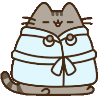 Pusheen Sleepy Sticker
