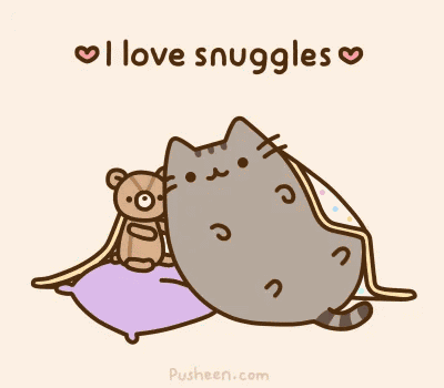 Pusheen Snuggles GIF