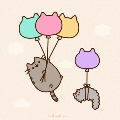 Pusheen Stormy GIF