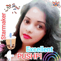 Pushpi Good Morning Sticker