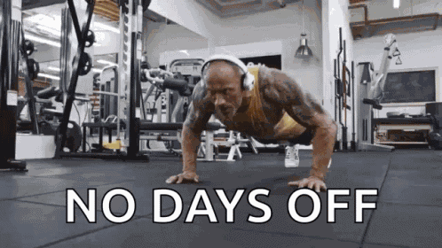 Pushups Intense GIF