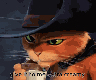 Puss In Boots Magic Sauce GIF
