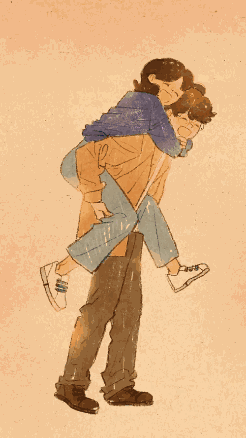 Puuung Puuung Hug GIF
