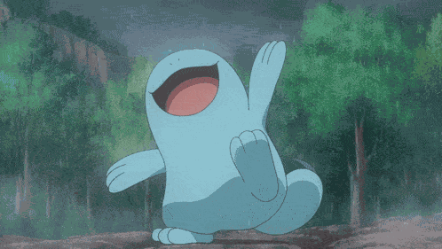 Quagsire Rain GIF