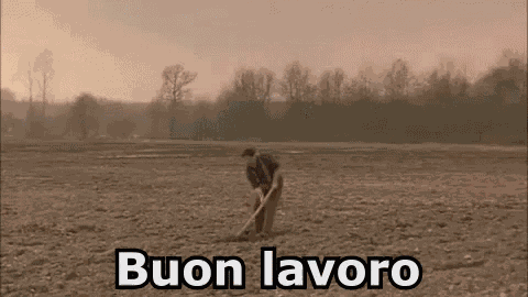 Ragazzo Di Campagna Renato Pozzetto Zappare Buon Lavoro Campagna GIF
