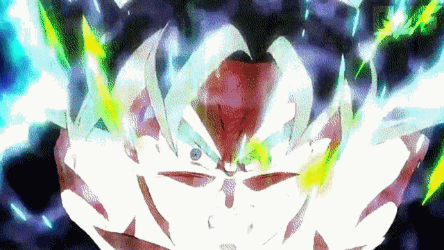 Rage Goku GIF
