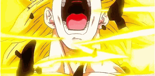 Rage Goku GIF