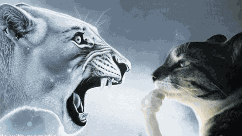 Ragebait Monkey Vs Lion Meme