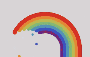 Rainbow Drops GIF