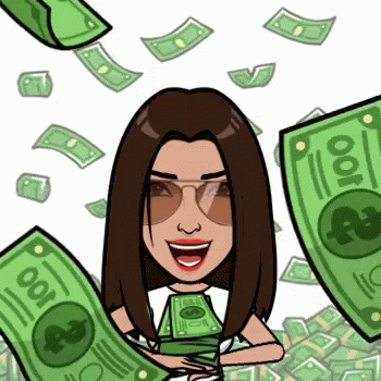 Raining Money GIF