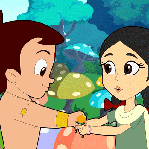 Rakhi Baandhna Shivani GIF
