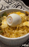 Ramen Egg Poke Egg GIF