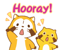 Rascal Hooray Sticker