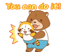 Rascal You Can Do It Sticker