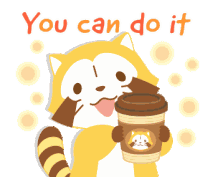 Rascal You Can Do It Sticker