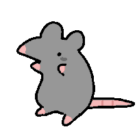 Rat Dancing Sticker