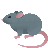 Rat Nature Sticker