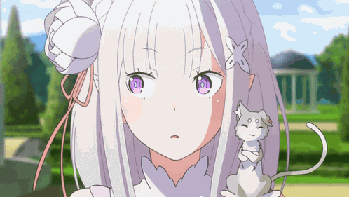 Re Zero Emilia GIF