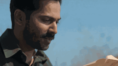 Reading A Note Major Hoshiar Singh Dahiya GIF
