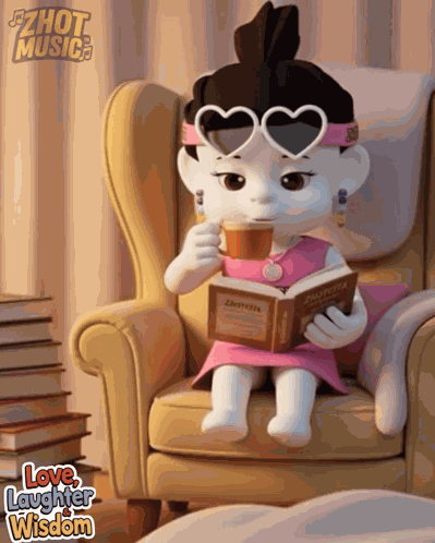 Reading Book Book Reading GIF