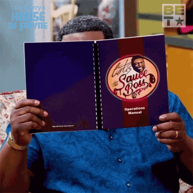 Reading Book Curtis Payne GIF