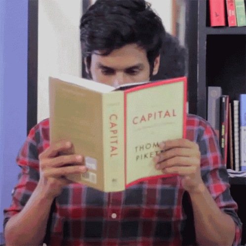 Reading Kanan Gill GIF