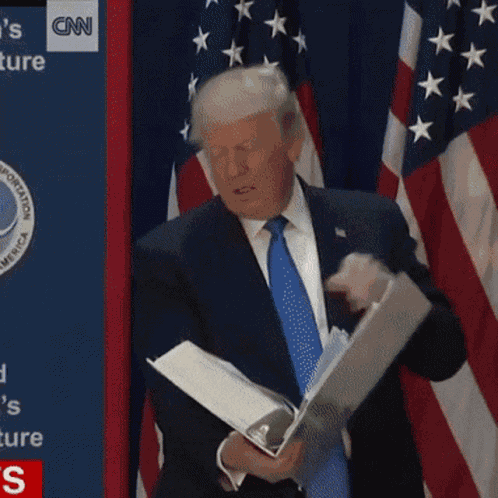 Reading Trump GIF