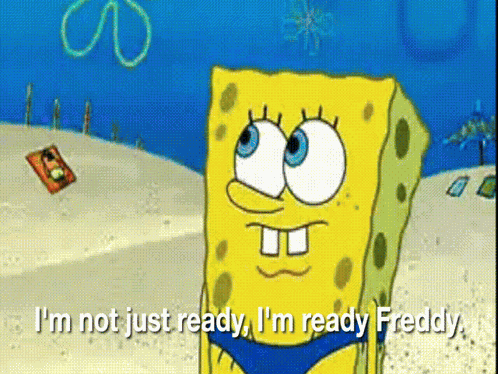 Ready Freddy Spongebob Ready Freddy GIF