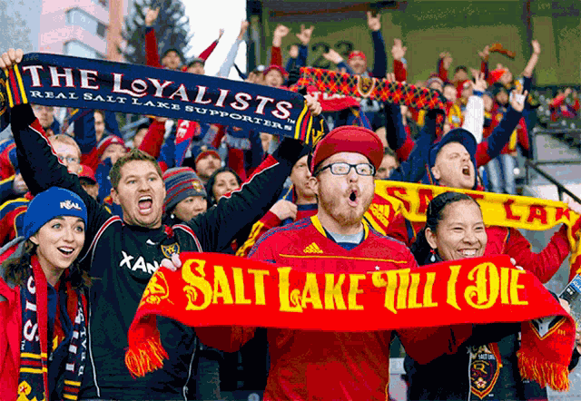 Real Salt Lake Fans GIF