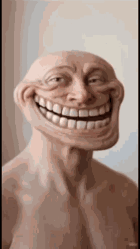 Realistic Troll Face Lolyou1337 GIF
