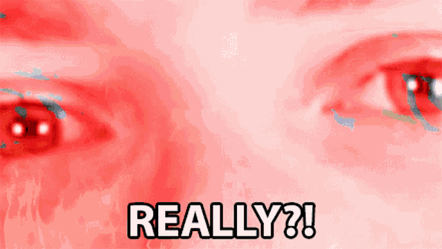 Really Olhos Vermelhos GIF