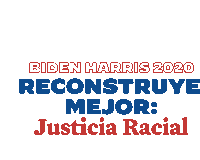Reconstruye Mejor Biden Harris2020 Sticker