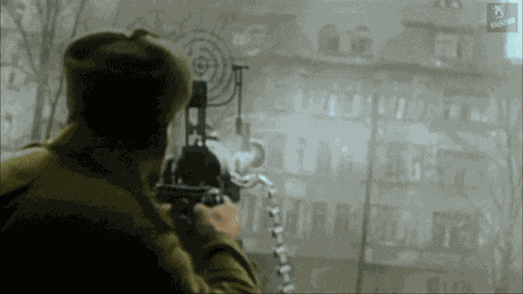 Red Army Machine Gun GIF