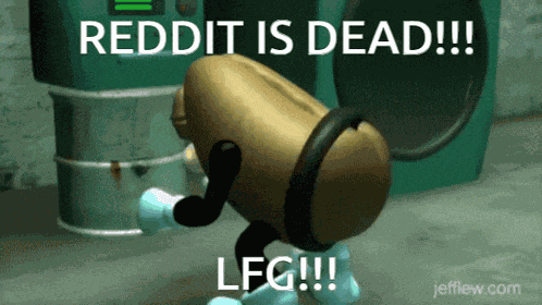 Reddit Is Dead Offline Reddit GIF