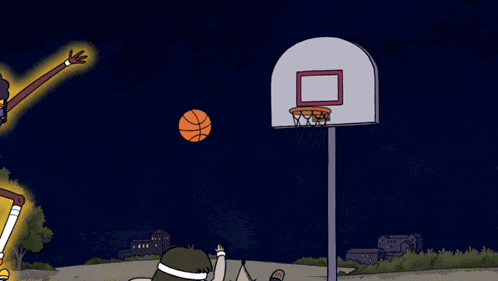 Regular Show Basketball King GIF
