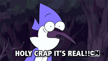 Regular Show Reaction GIF