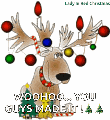 Reindeer Christmas GIF