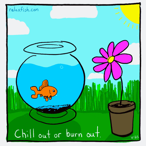 Relax Fish Chill GIF