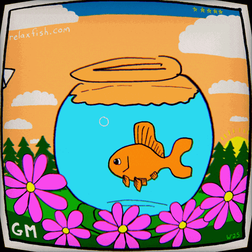Relax Fish GIF