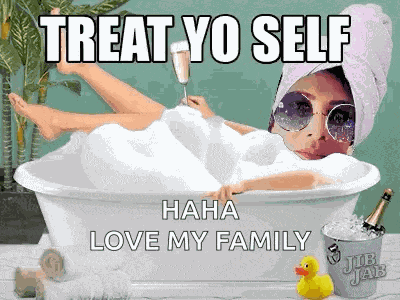Relaxing Treatyourself GIF