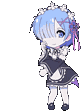 Rem Dance Sticker