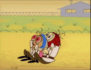 Ren And Stimpy Squeal GIF