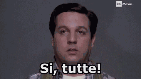 Renato Pozzetto Sì Tutte Le Voglio Tutte Certo GIF