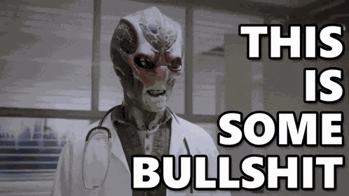 Resident Alien This Is Some Bullshit GIF
