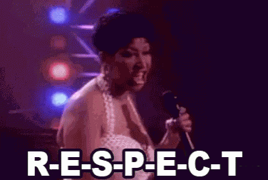Respect Aretha Franklin GIF