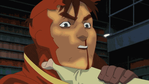 Retro Invincible Rex Splode GIF