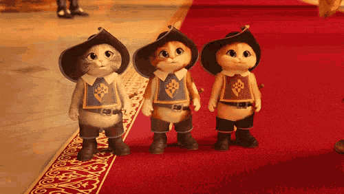 Reverência Gatinhos Ops Caiu GIF