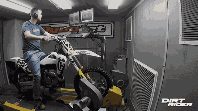 Revving Up Dirt Rider GIF