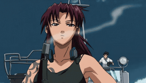 Revy Black Lagoon GIF